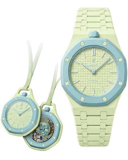 Bracelet Royal Pop Bioceramic Vert Pastel
