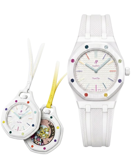 Bracelet Royal Pop Silicone Blanc Signature
