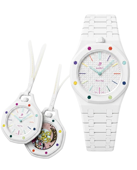 Bracelet Royal Pop Bioceramic Blanc Signature